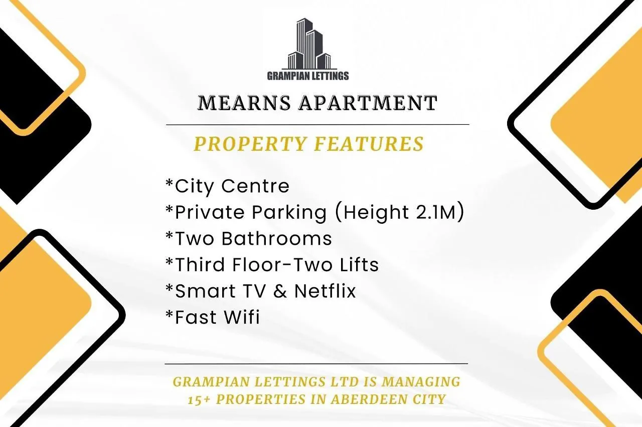Mearns Street Apartments - Grampian Lettings Ltd Aberdeen 0*,  Storbritannien